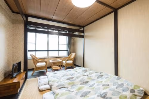 Japanese-Style Triple Room with Shared Bathroom - Non-Smoking