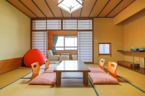 Japanese-Style Quadruple Room with Shared Bathroom - Non-Smoking