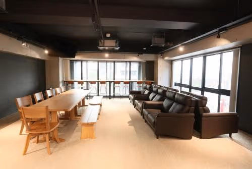 Family Room with City View