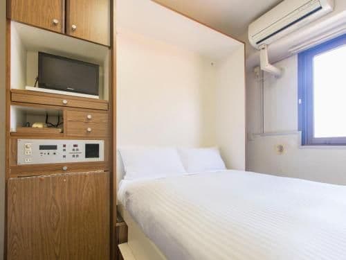 Economy Double Room with Small Double Bed - Smoking - Long Stay