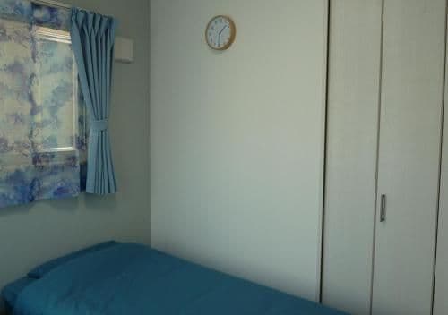 Twin Room B with Shared Bathroom and Toilet