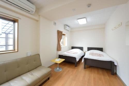 Economy Twin Room with Shared Bathroom and Toilet - Non-Smoking
