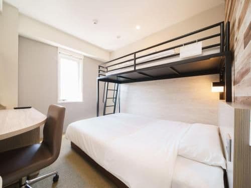 Room with Double Bed and Bunk Bed - Non-Smoking