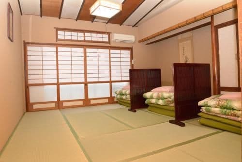 Japanese-Style Family Room with Shared Bathroom