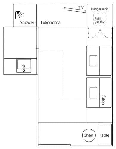 Twin Room with Shower