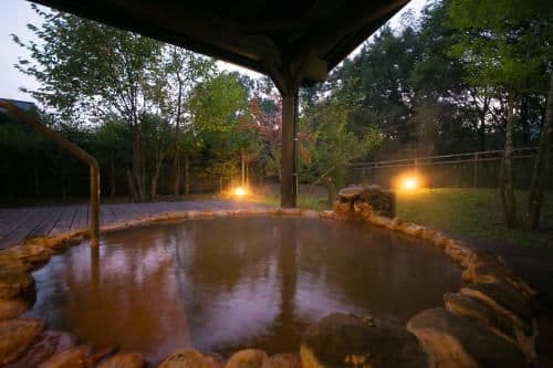 Cottage with Open-Air Bath