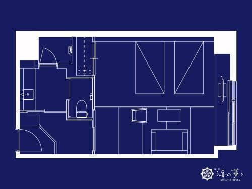 39sqm Moderate Twin Room with Tatami Area C