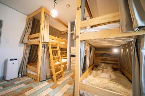 Bunk Bed in Female Dormitory Room