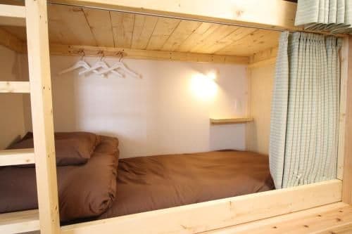 Bunk Bed in Male Dormitory Room with Shared Bathroom