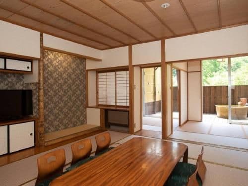Japanese Style Family Room with Open Air Bath - Non-Smoking