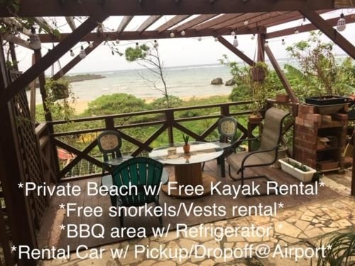 Ken's Beachfront Lodge 1 Private Beach with Free Canoe Rental0