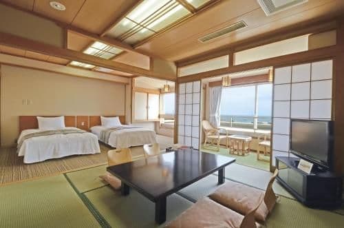 Room with Tatami Area and Sea View - Non-Smoking