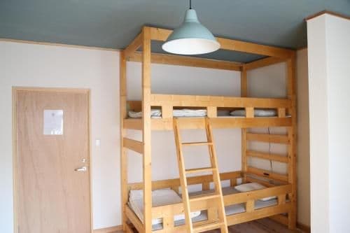 Bunk Bed in Male Dormitory Room