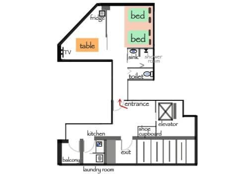 Two-Bedroom Apartment