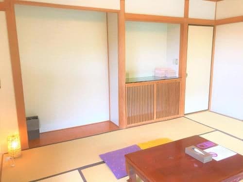 Japanese-Style Family Room with Private Bathroom