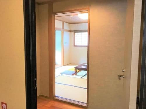 Japanese-Style Family Room with Private Bathroom