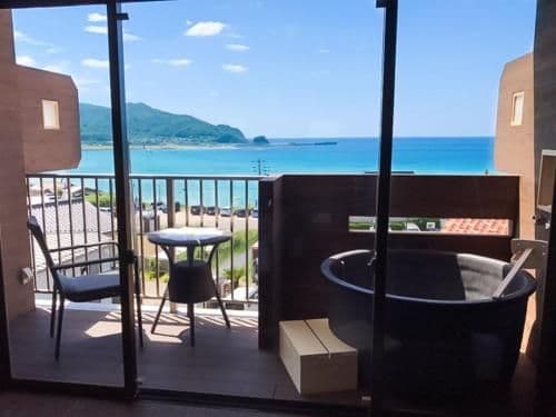 Standard Twin Room with Open-Air Bath - Smoking