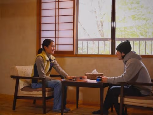 Japanese-Style Family Room with Private Bathroom