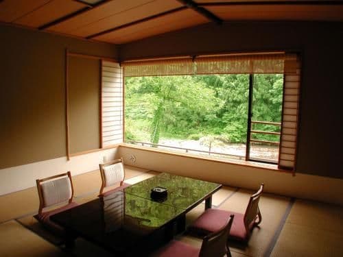 Japanese-Style Room with Private Bathroom and River View