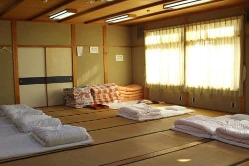 Single Futon in Japanese-Style Mixed Dormitory Room