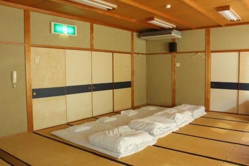 Single Futon in Japanese-Style Mixed Dormitory Room