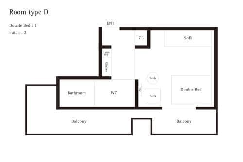 Double Room with Balcony