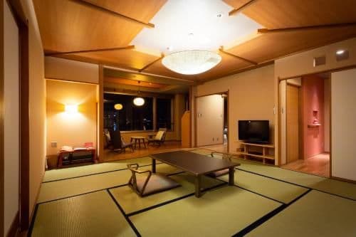 Deluxe Room with Tatami Area with Open-Air Bath