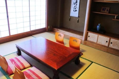 Family Room with Shared Bathroom