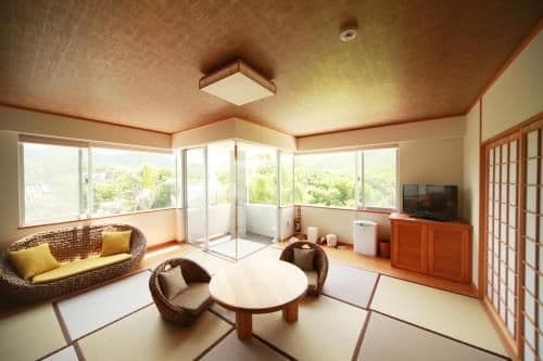 Japanese-Style Room with Mountain View