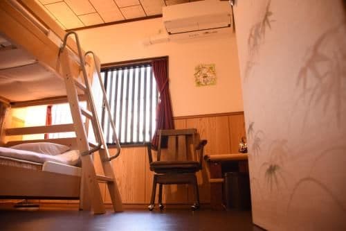Twin Room with Bunk Bed and Shared Bathroom
