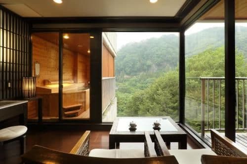Deluxe Japanese-Style Room with Open-Air Bath