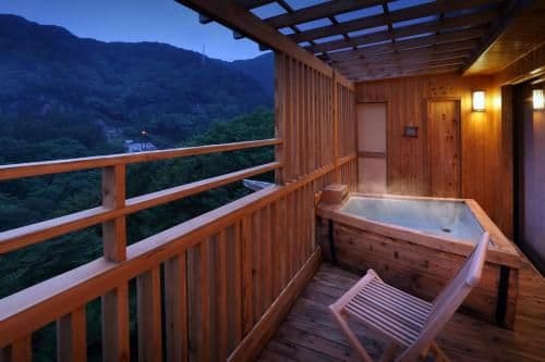 Deluxe Twin Room with Tatami Area and Open-Air Bath