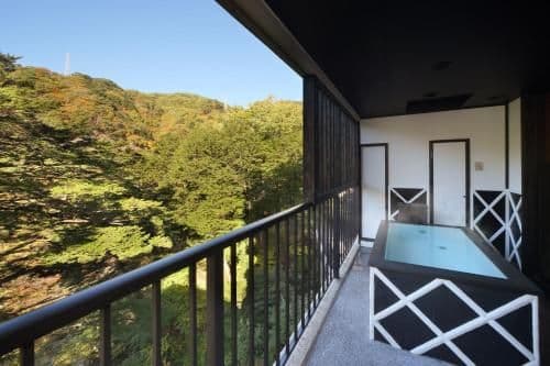 Deluxe Twin Room with Tatami Area and Open-Air Bath