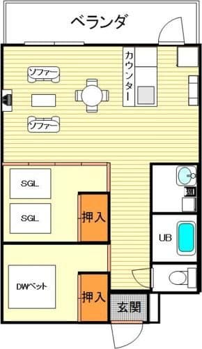 Two-Bedroom Apartment