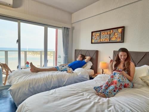 Deluxe Twin Room with Sofa Bed - High Floor