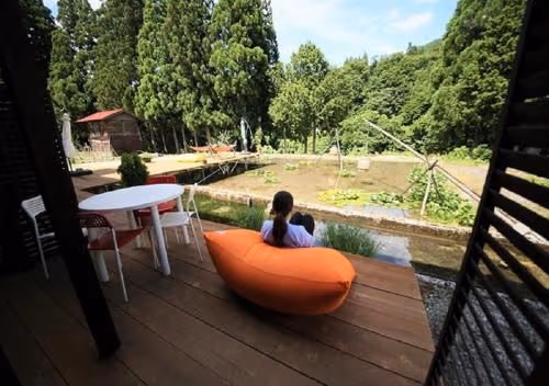 Japanese-Style Family Room on Ground floor with Private Bathroom
