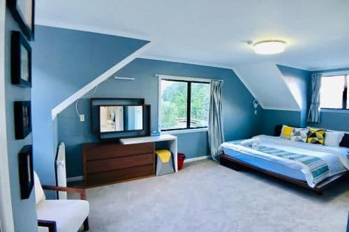 Family Room with Mountain View