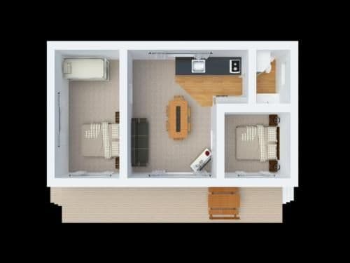 Two Bedroom Superior Bay View Villa