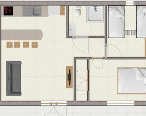 Two-Bedroom Apartment