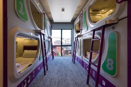 Single Pod in 12 Share Room