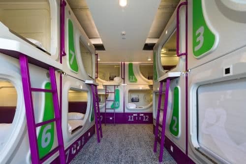 Single Pod in 12 Share Room