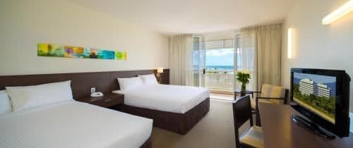 Double Room with Two Double Beds and Ocean View