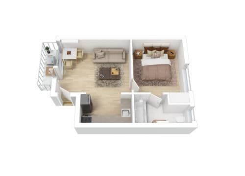 One-Bedroom Apartment