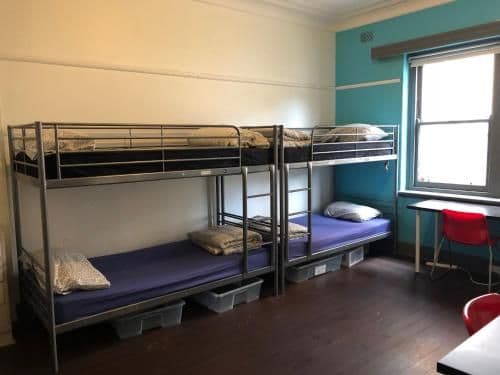 Bunk Bed in Female Four-Bed Dormitory Room
