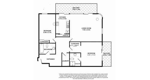 Deluxe Two-Bedroom Apartment