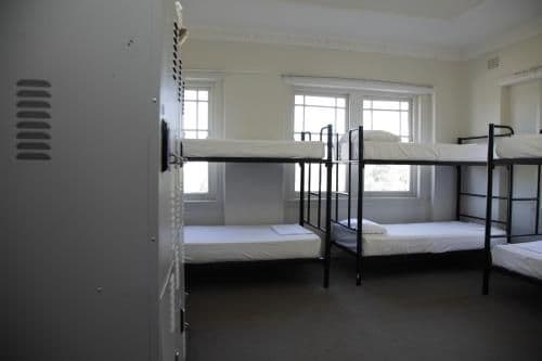 Bed in 6-Bed Female Dormitory Room with Shared Bathroom