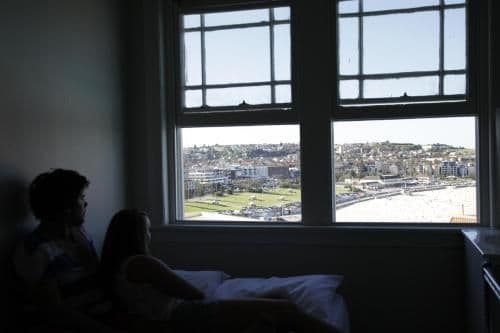 Double Room with Shared Bathroom and Beach View