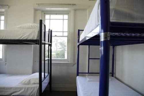 Bed in 6-Bed Female Dormitory Room with Shared Bathroom