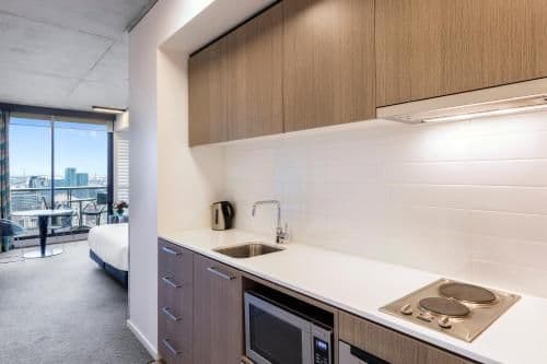 Studio Apartment with Park View