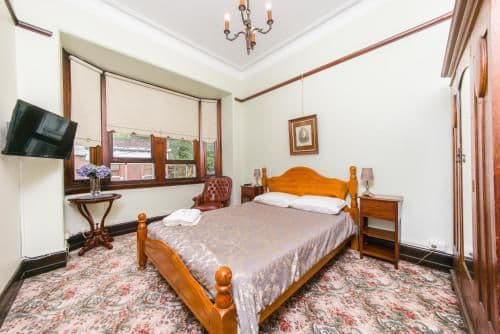 Queen Room with Shared Bathroom